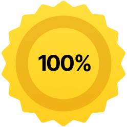 100% Money-Back Guarantee